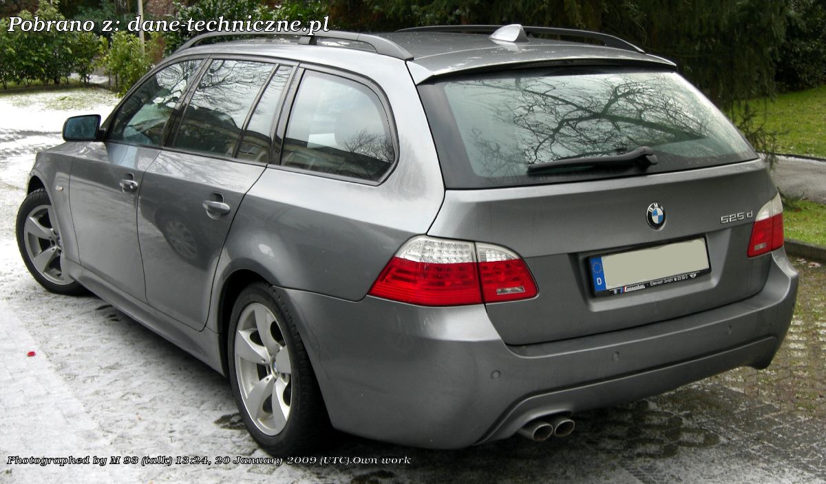 BMW Seria 5 Touring E61 na dane-techniczne.pl