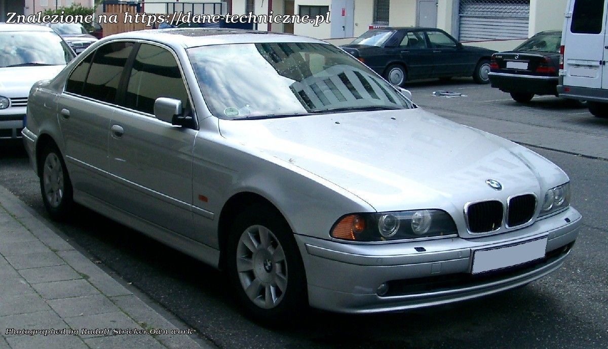 BMW Seria 5 E39 Facelift 2000 na dane-techniczne.pl