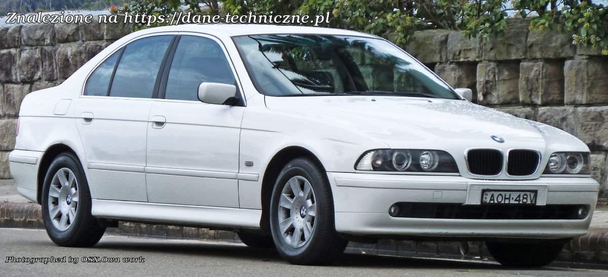 BMW Seria 5 E39 Facelift 2000 na dane-techniczne.pl