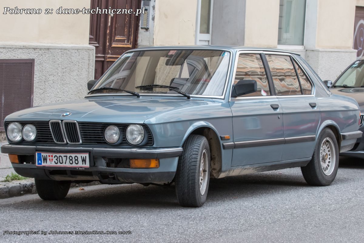 BMW Seria 5 E28 na dane-techniczne.pl