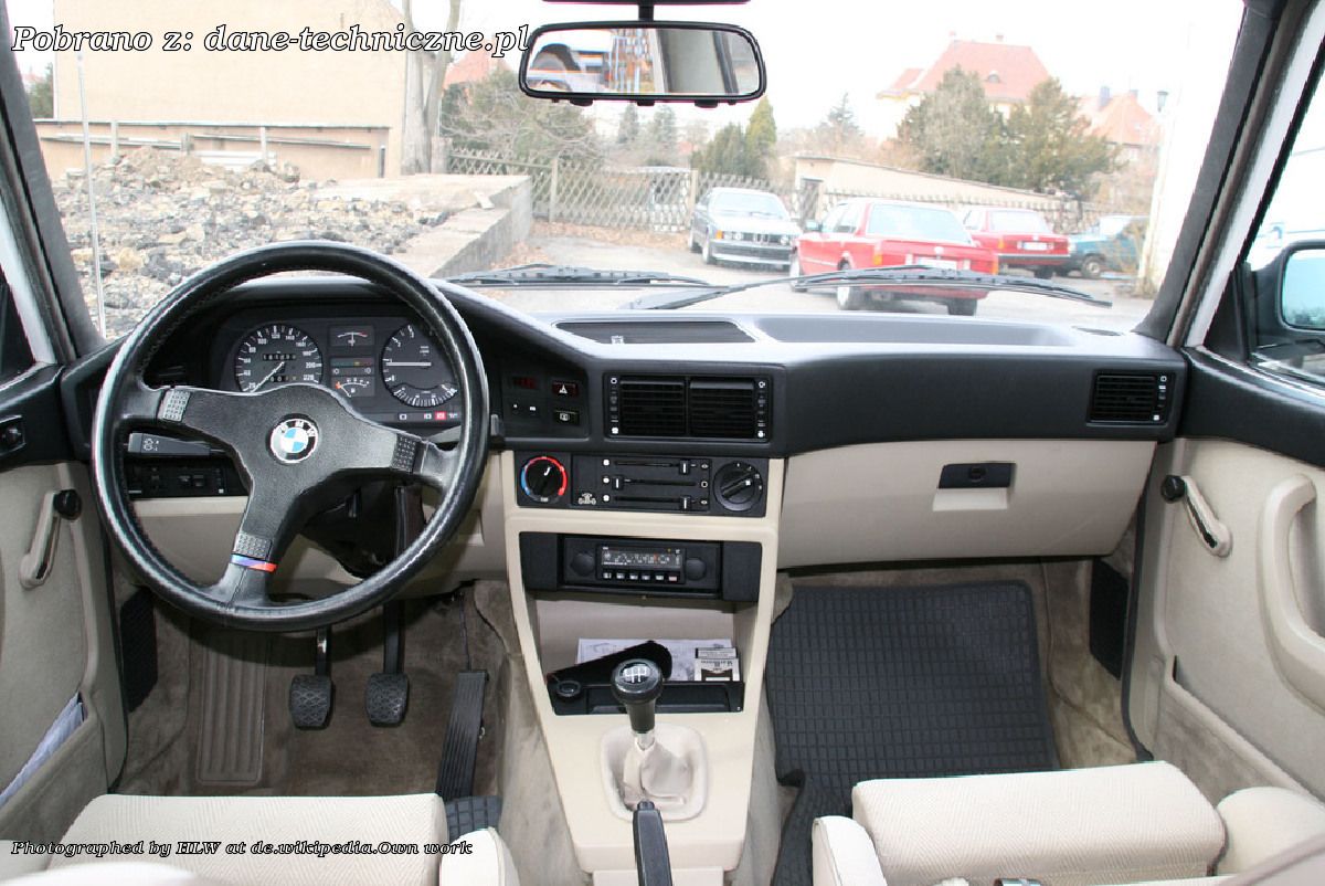 BMW Seria 5 E28 na dane-techniczne.pl