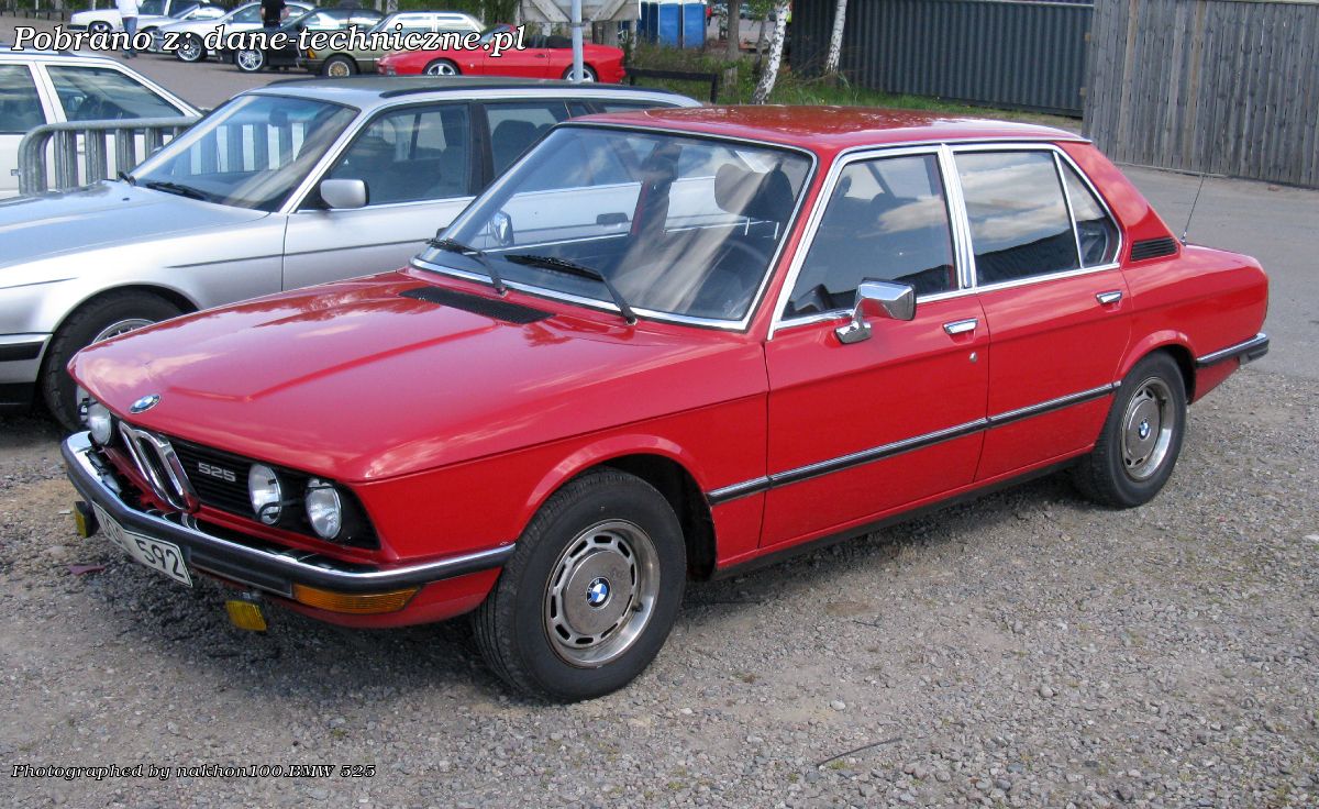 BMW Seria 5 E12 Facelift 1976 na dane-techniczne.pl