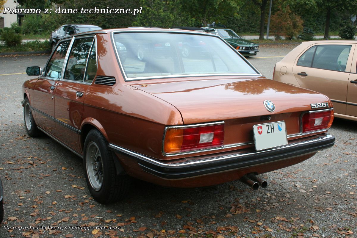 BMW Seria 5 E12 Facelift 1976 na dane-techniczne.pl