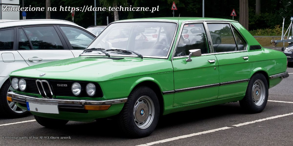 BMW Seria 5 E12 na dane-techniczne.pl