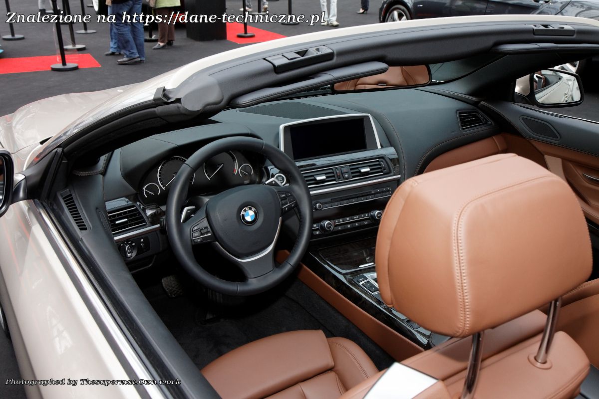 BMW Seria 6 Convertible F12 na dane-techniczne.pl