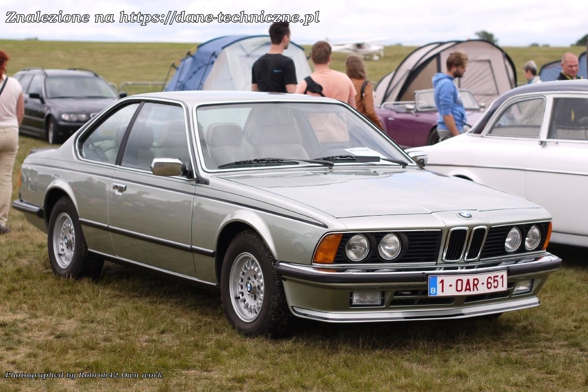 BMW Seria 6 E24 na dane-techniczne.pl