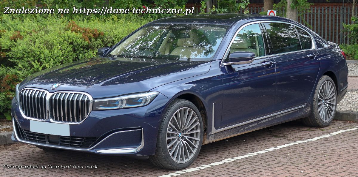 BMW Seria 7 G11 LCI facelift 2019 na dane-techniczne.pl