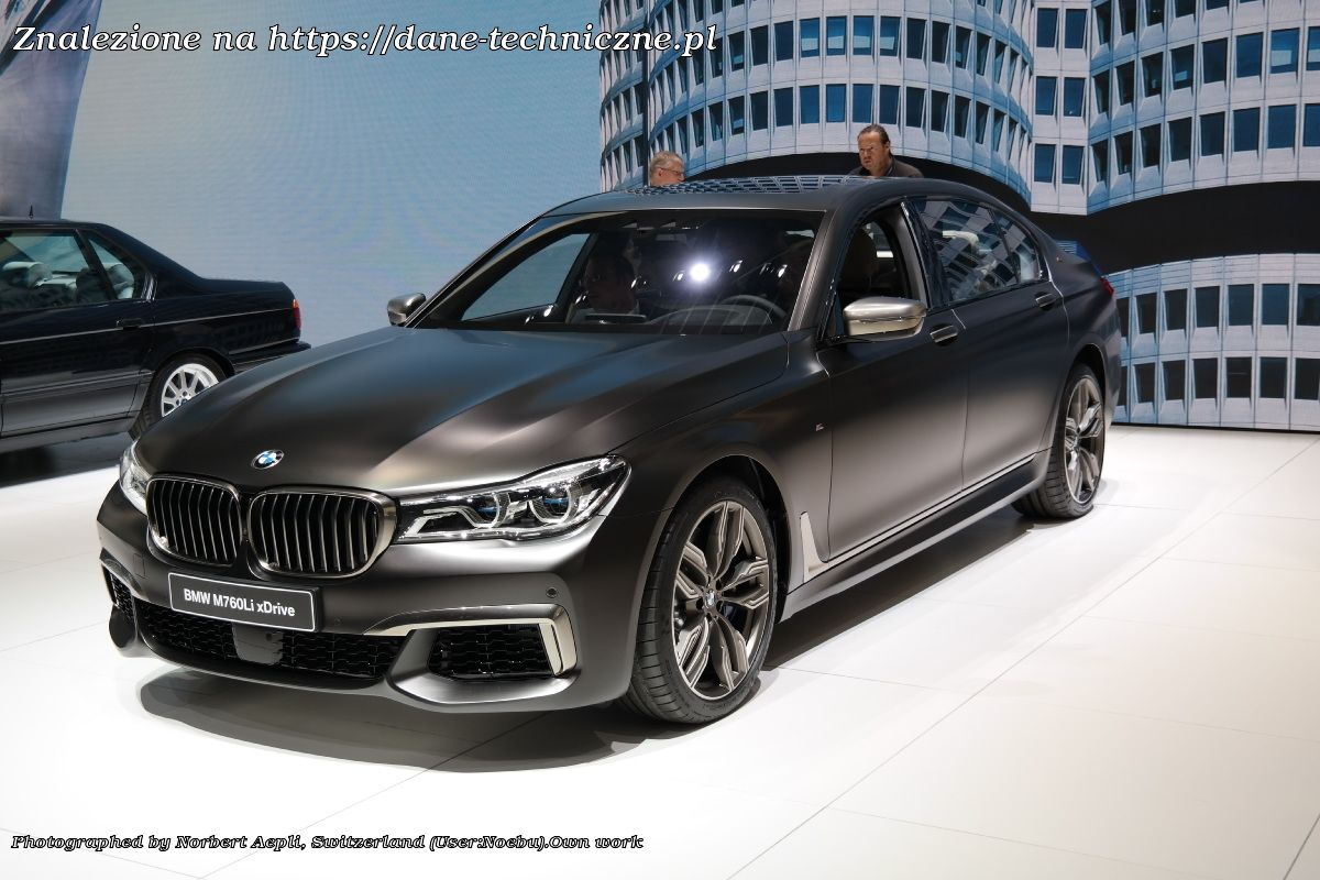 BMW Seria 7 G12 LCI facelift 2019 na dane-techniczne.pl