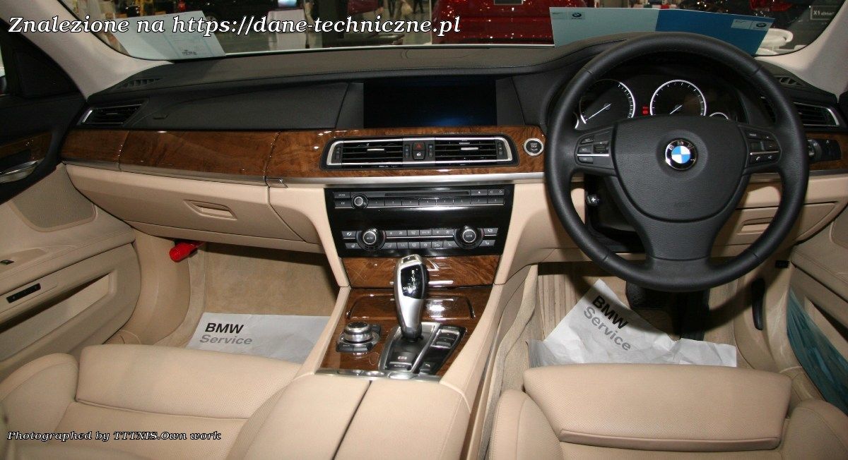 BMW Seria 7 F02 LCI facelift 2012 na dane-techniczne.pl