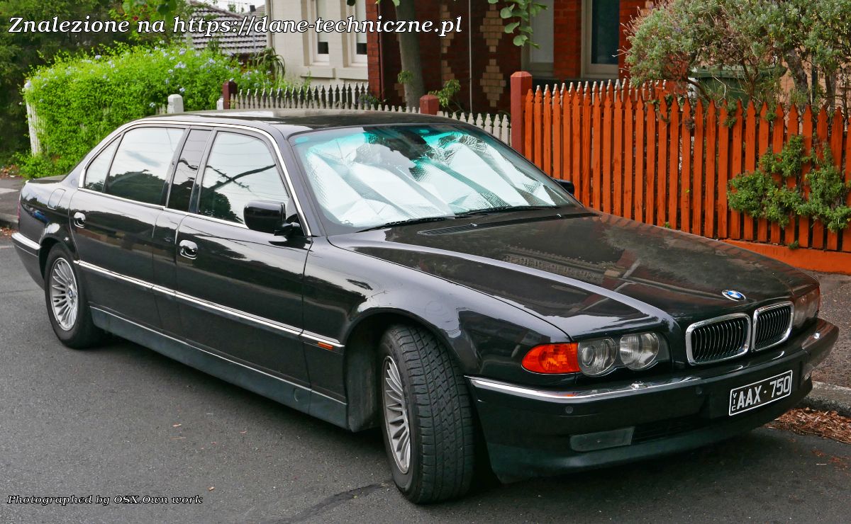 BMW Seria 7 L E38 facelift 1998 na dane-techniczne.pl