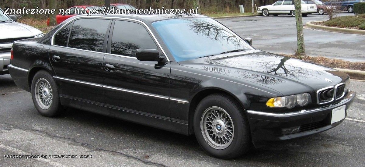 BMW Seria 7 E38 facelift 1998 na dane-techniczne.pl