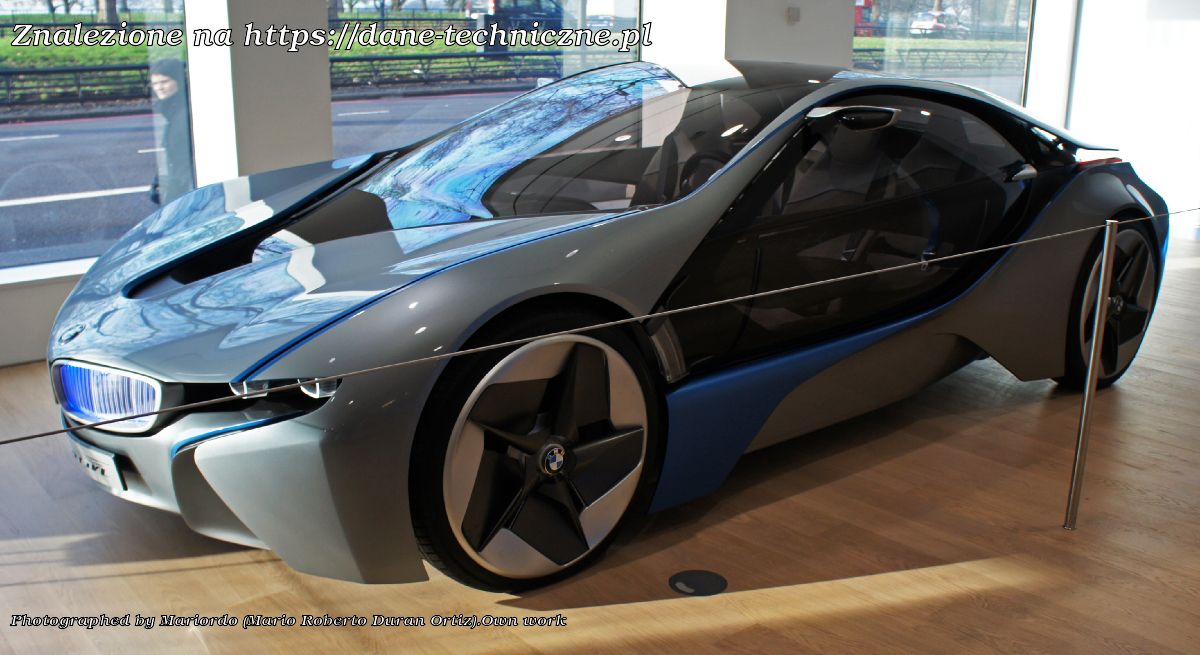 BMW i8 Coupe concept na dane-techniczne.pl