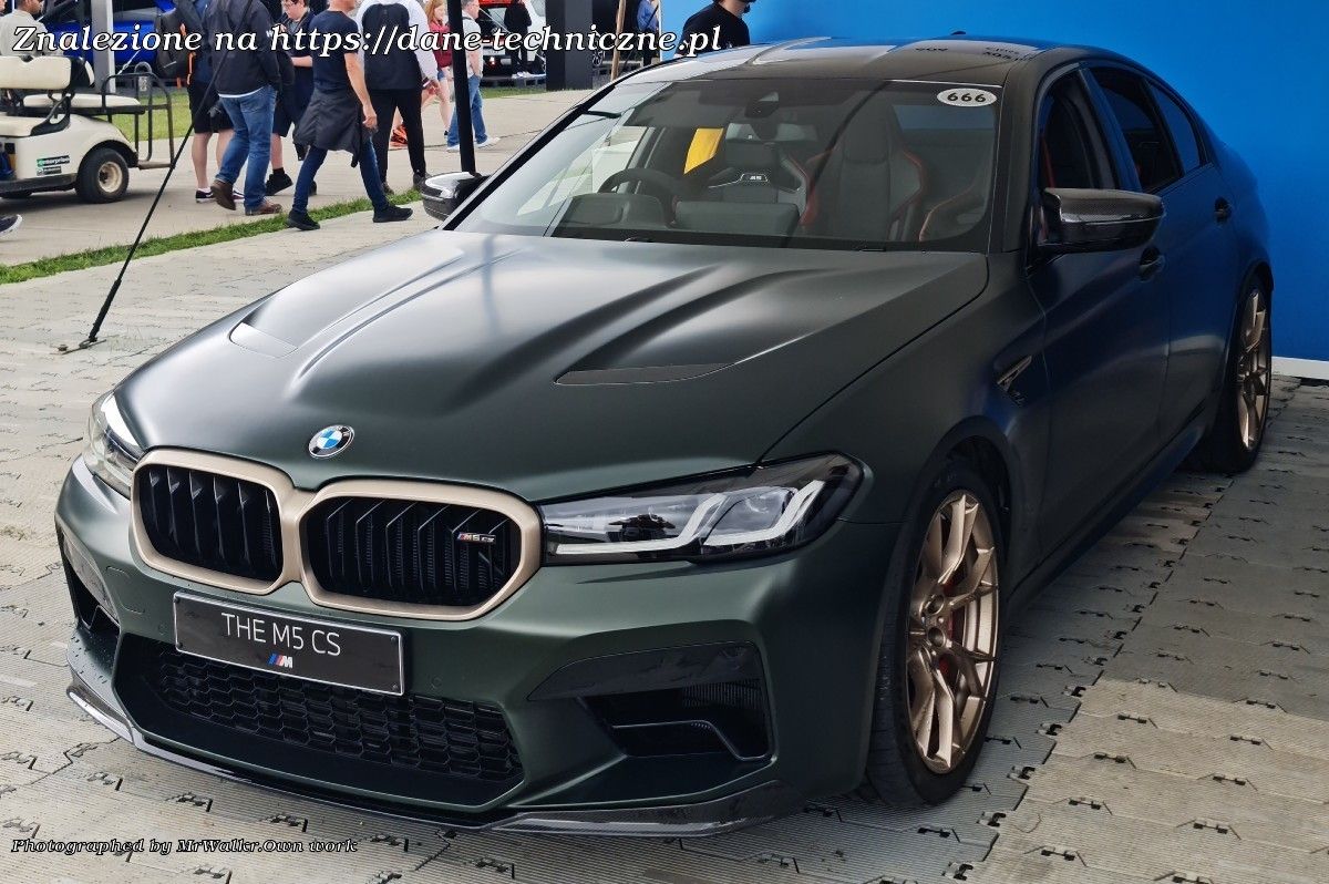 BMW M5 F90 na dane-techniczne.pl