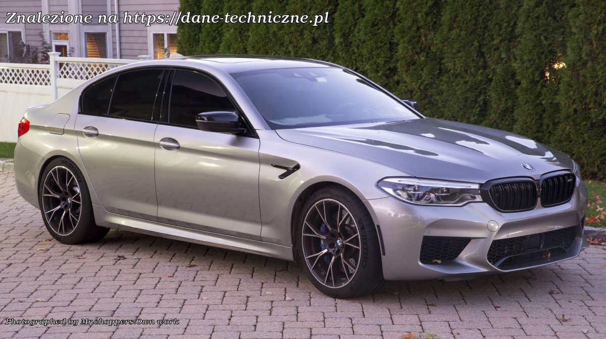 BMW M5 F90 na dane-techniczne.pl