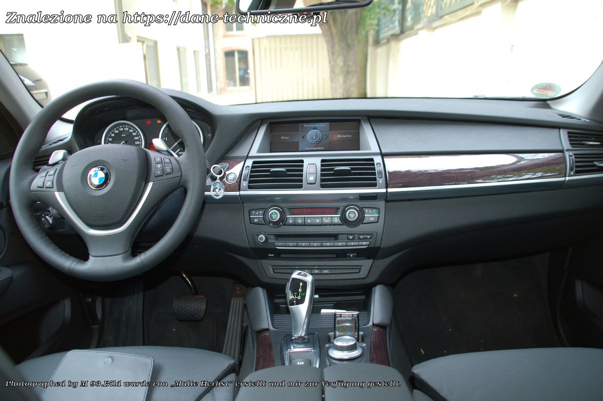 BMW X6 E71 na dane-techniczne.pl