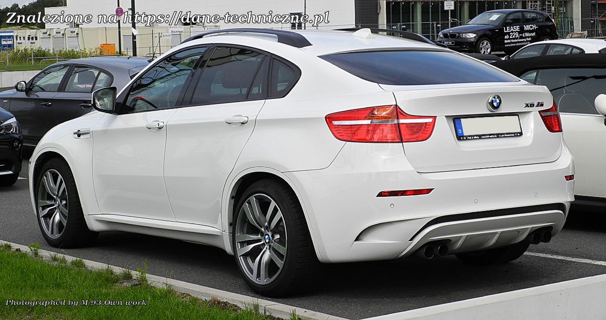 BMW X6 E71 na dane-techniczne.pl