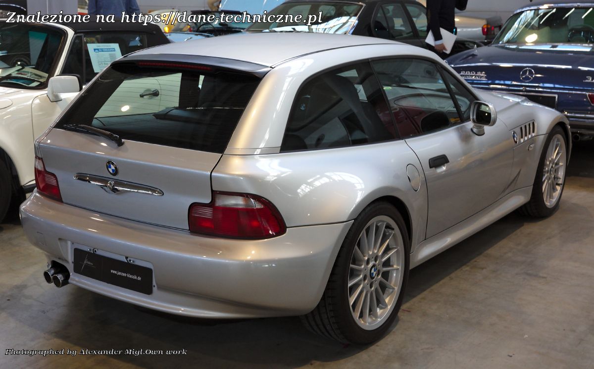 BMW Z3 Coupe E36-7 na dane-techniczne.pl