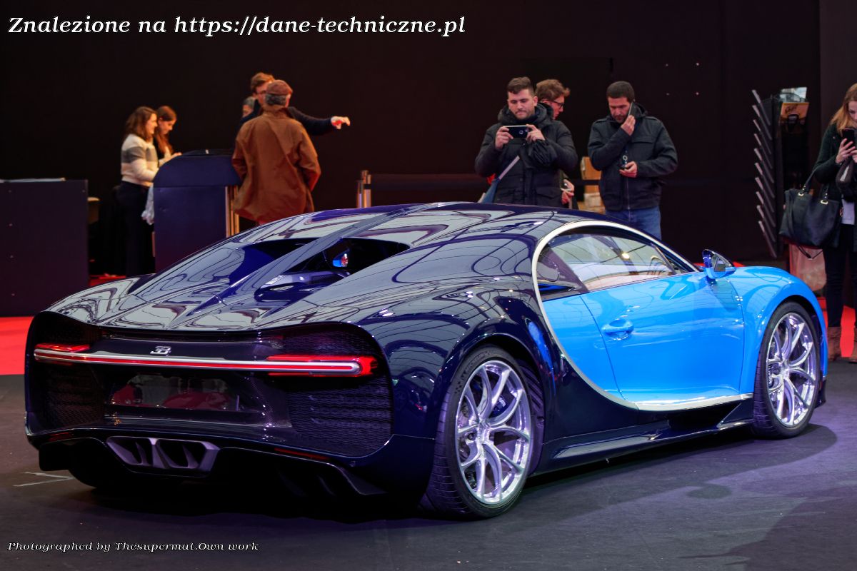 Bugatti Chiron  na dane-techniczne.pl