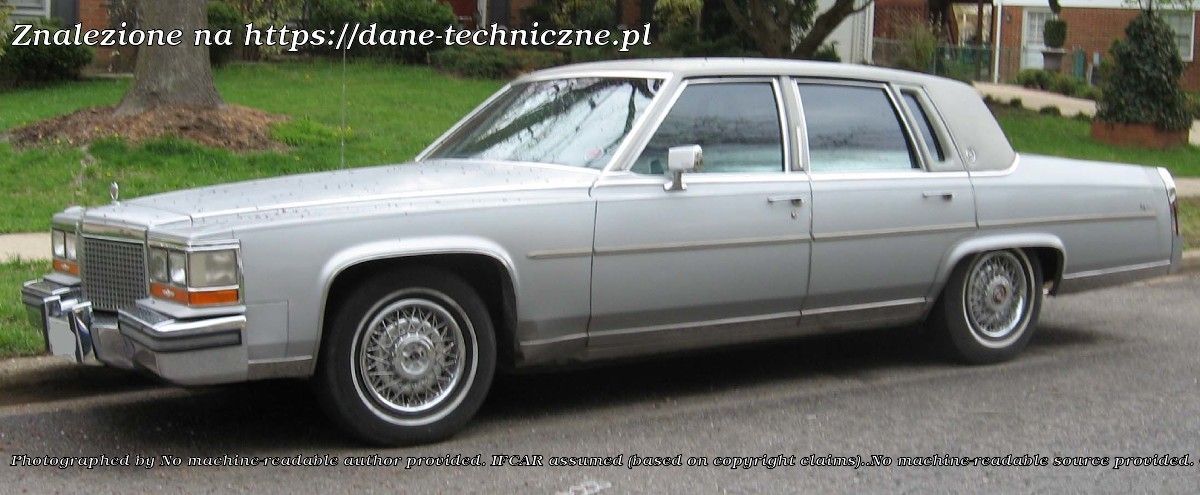 Cadillac Brougham  na dane-techniczne.pl