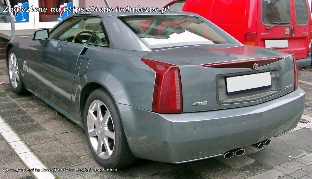 Cadillac XLR  na dane-techniczne.pl