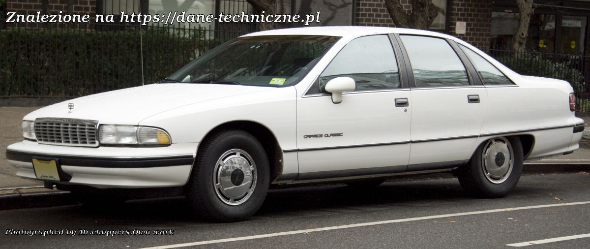 Chevrolet Caprice IV na dane-techniczne.pl