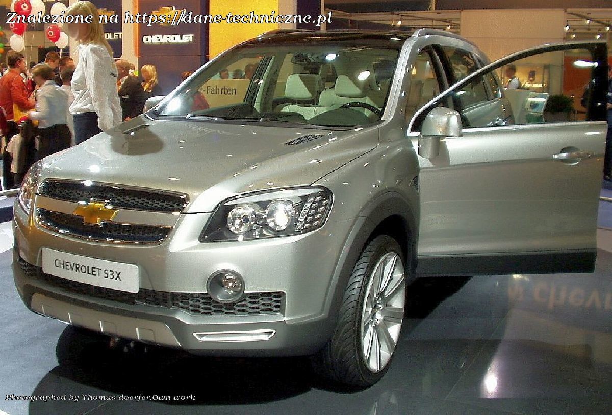 Chevrolet Captiva I facelift 2013 na dane-techniczne.pl