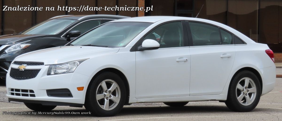 Chevrolet Cruze I Sedan facelift 2013 na dane-techniczne.pl