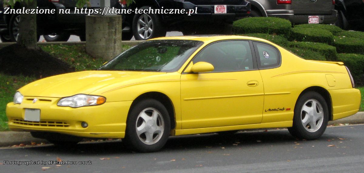 Chevrolet Monte Carlo VI na dane-techniczne.pl