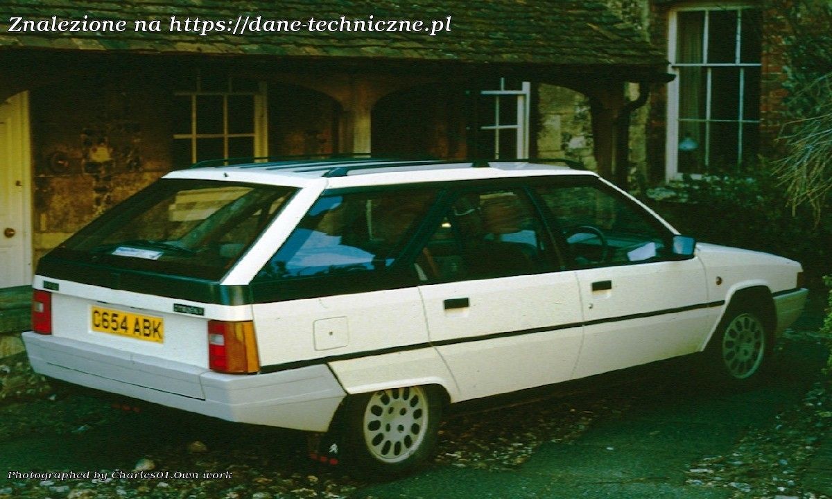 Citroen CX I Break 1982 na dane-techniczne.pl