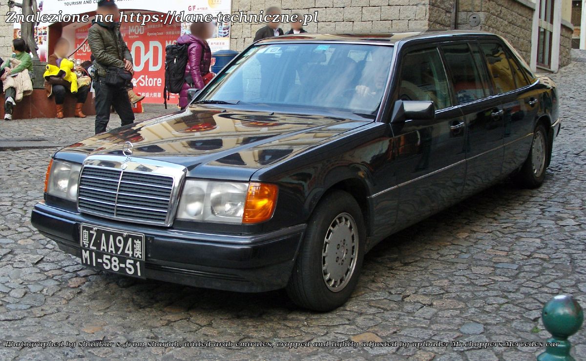 Mercedes-Benz 260 W124 na dane-techniczne.pl