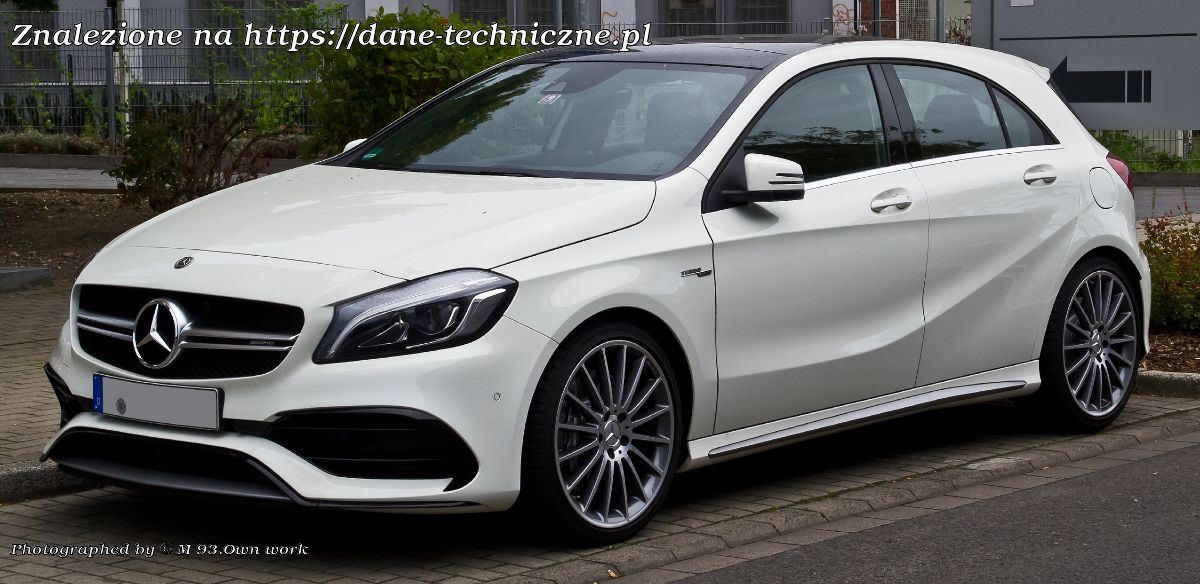 Mercedes-Benz Klasa A W169 na dane-techniczne.pl