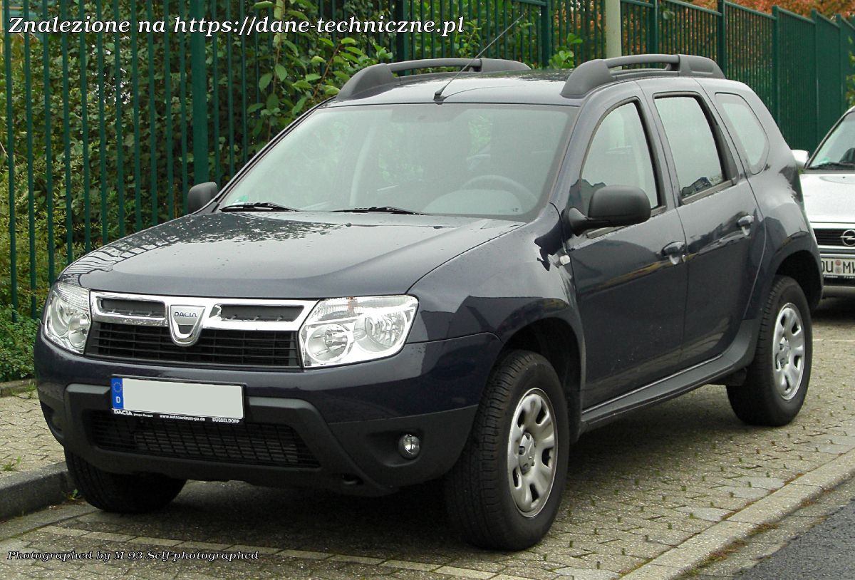 Dacia Duster I facelift 2013 na dane-techniczne.pl