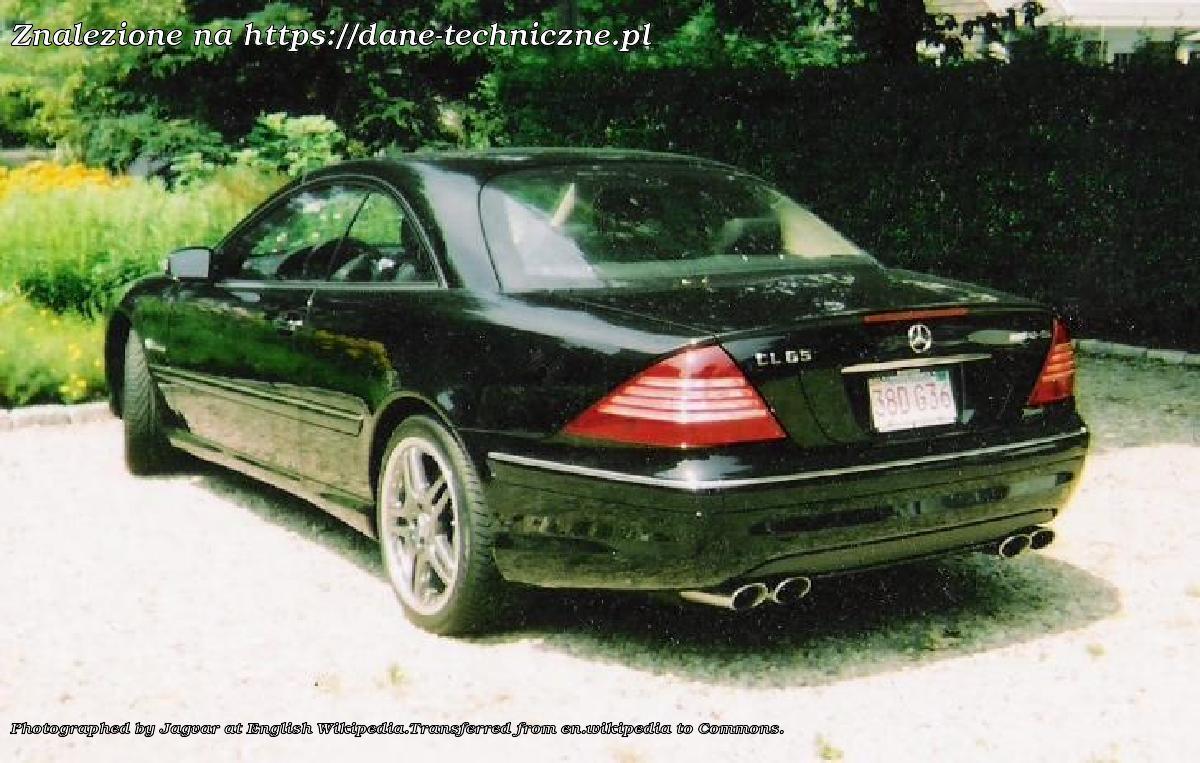 Mercedes-Benz CL C215 facelift 2002 na dane-techniczne.pl