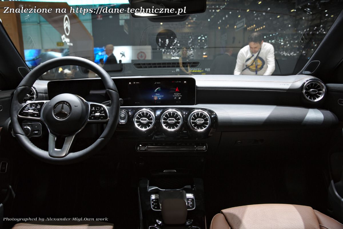 Mercedes-Benz CLA Coupe C118 na dane-techniczne.pl