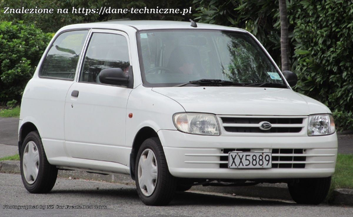 Daihatsu Cuore L55L60 na dane-techniczne.pl