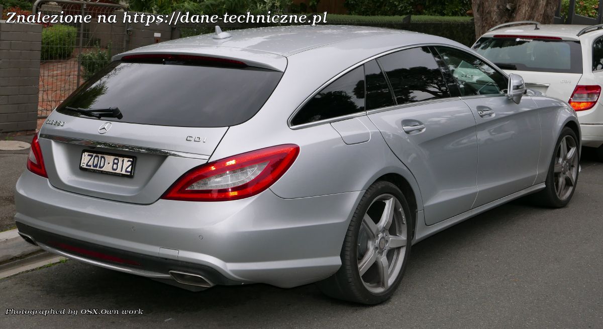 Mercedes-Benz CLS coupe C218 na dane-techniczne.pl