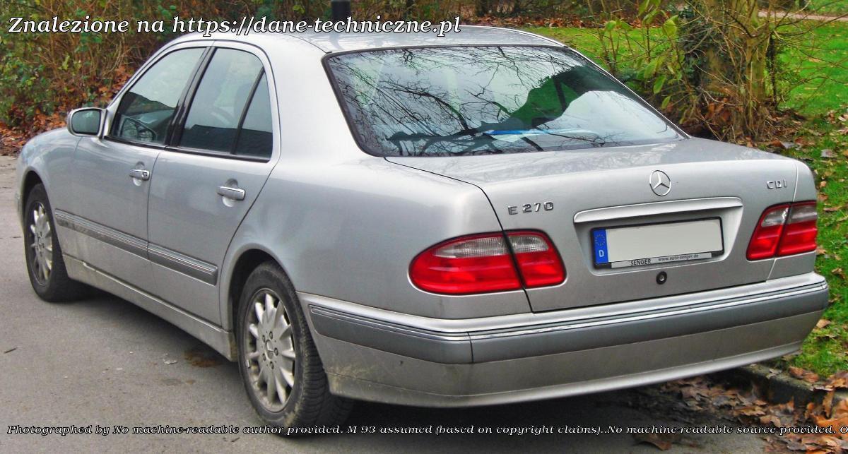 Mercedes-Benz Klasa E W210 na dane-techniczne.pl