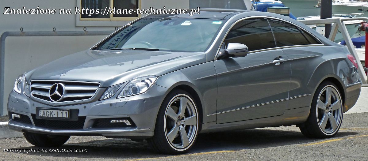 Mercedes-Benz Klasa E Coupe C124 na dane-techniczne.pl