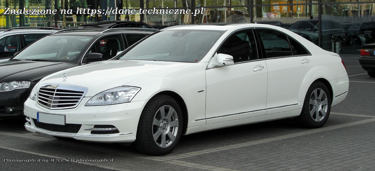 Mercedes-Benz Klasa S W221 na dane-techniczne.pl