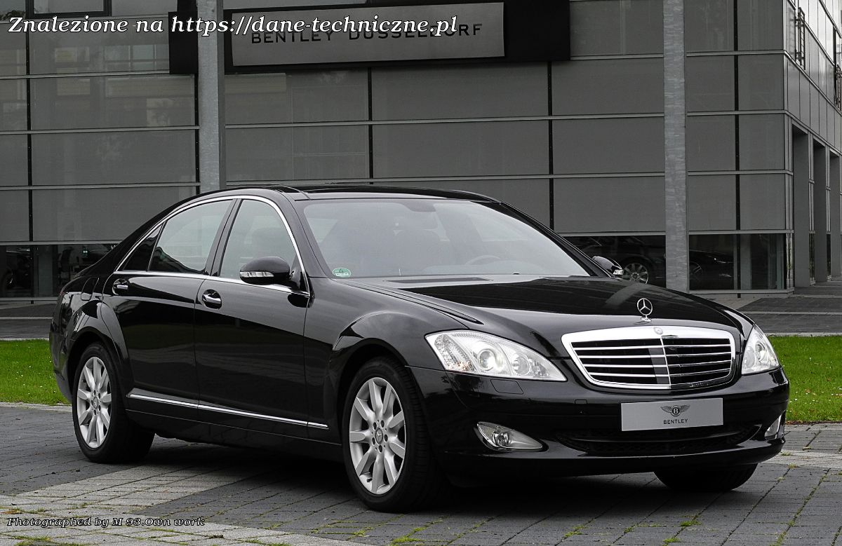 Mercedes-Benz Klasa S W221 na dane-techniczne.pl